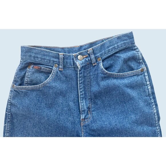 Vintage CHIC High Waisted Straight Leg Mom Jeans 80s / 90s Size 25 - Picture 3 of 7